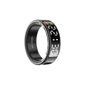 Green Lion Smart Ring Pro With Digital Display -Size 11: 20.6mm