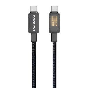 Porodo USB-C to USB-C Braided Cable - Black