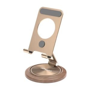 Porodo 360° Rotating Mobile & Tablet Stand-gold