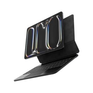 Powerology Smartcase Pro+ Wireless Keyboard Case for iPad Pro 11” (M4) - Black