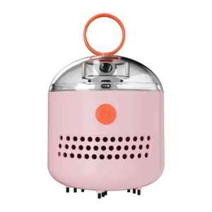 Porodo Kids Electric Sharpener & Vacuum Stationary Set-pink