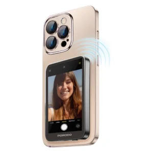 Porodo Lifestyle Selfie Screen Monitor Magnetic Mirroring Device-grey