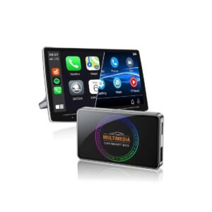 Moxedo Plug And Play Car Play AI Smart Box 4K HDMI Port Wireless CarPlay And Android Auto Adapter Compatible With IOS And Android Devices, MX-CSB00